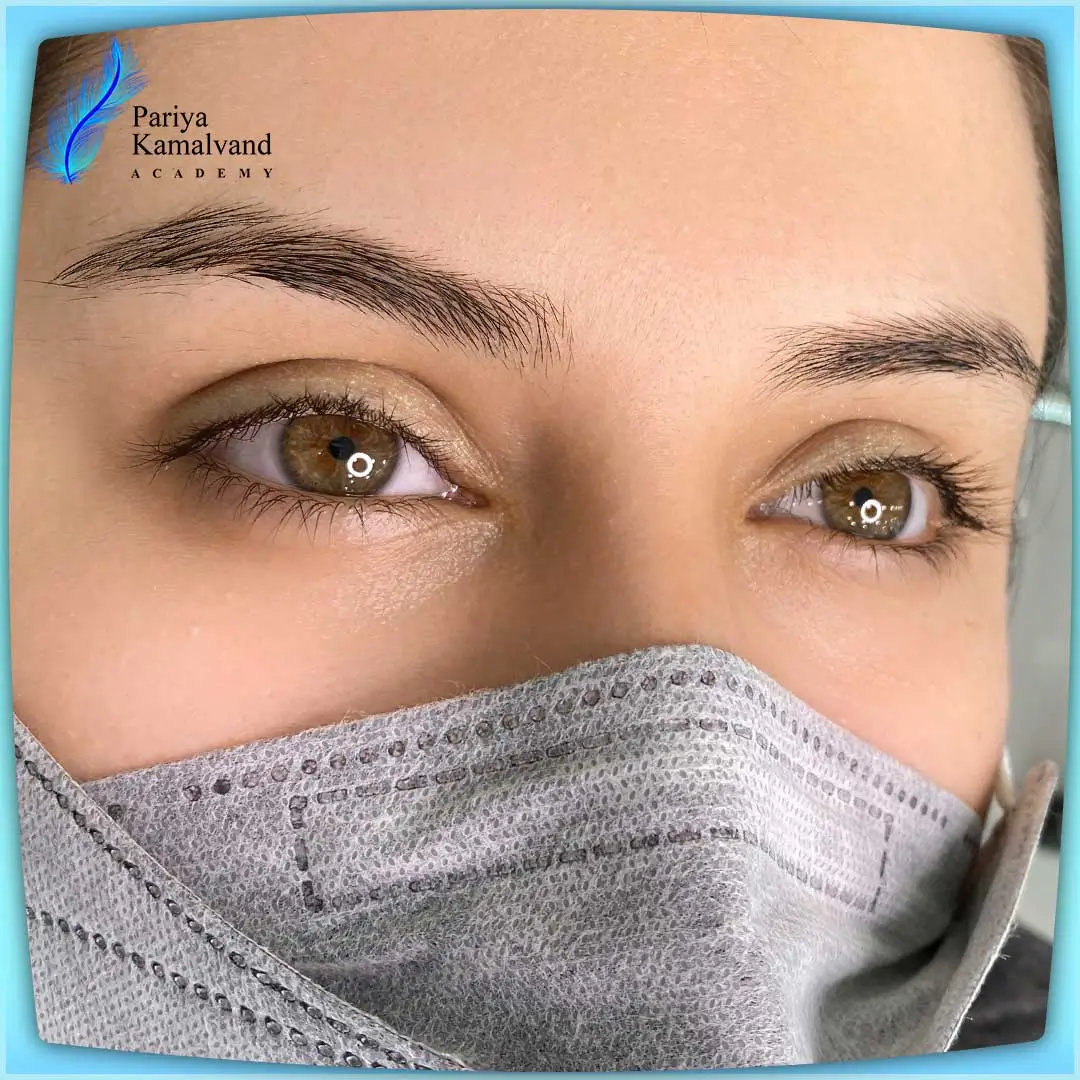 قبل از اصلاح ابرو